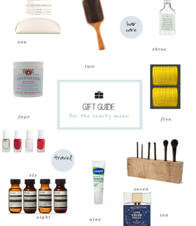 holiday gift ideas for the beauty lover