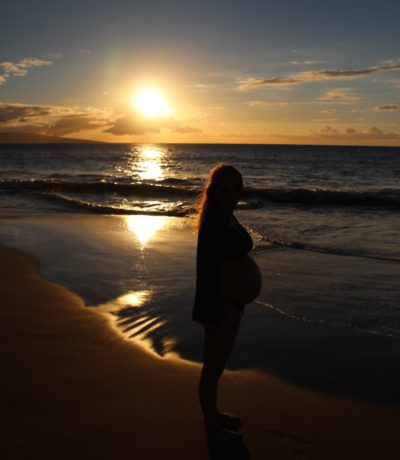 Sunset and a Baby Bump at the Grand Wailea