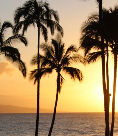 Hawaiian sunset at the Grand Wailea