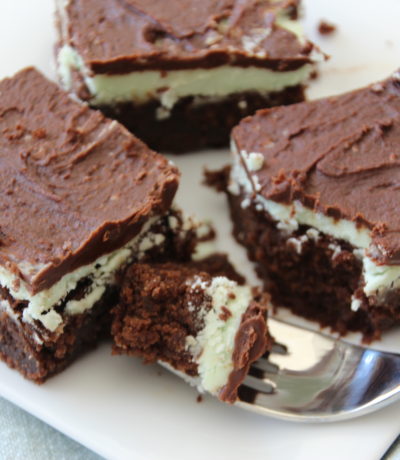 Mint Chocolate Brownies