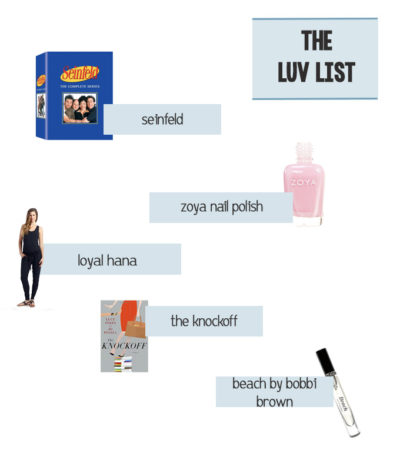 A list of the things I'm loving lately
