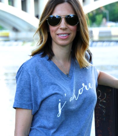 J'Adore Tee by Olive Lane | Mom Style