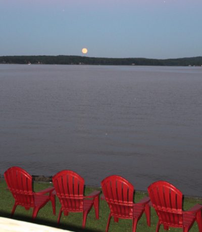 Moon on the Chesapeake Bay