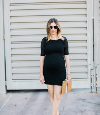 Black Dress, Pregnancy Style