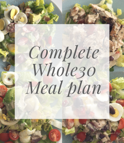 Whole30 Meal Plan