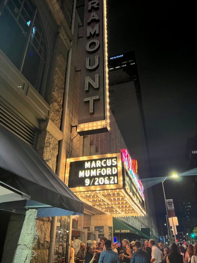 Marcus Mumford Denver CO Concert